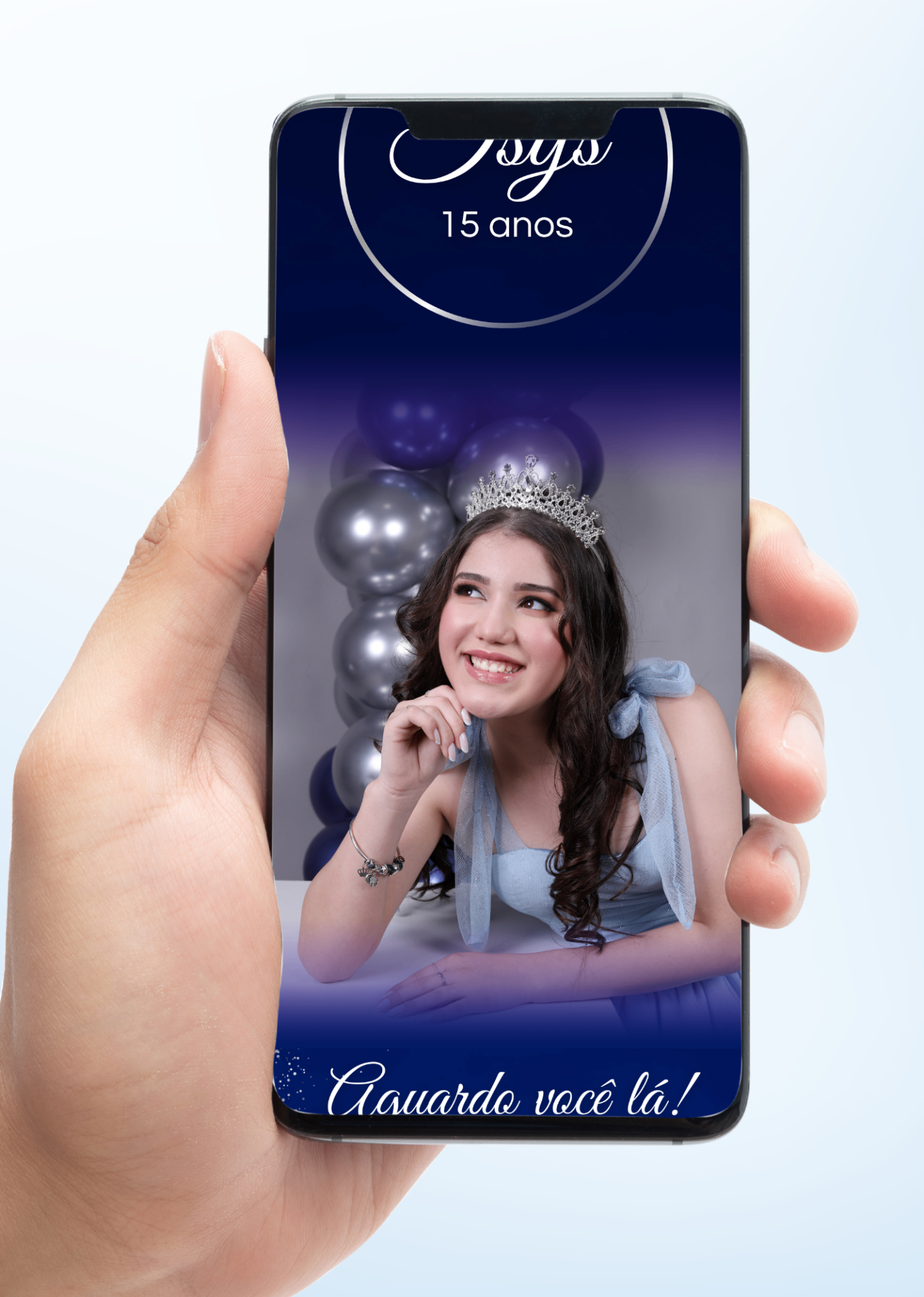 Preview do Convite Interativo Infinito